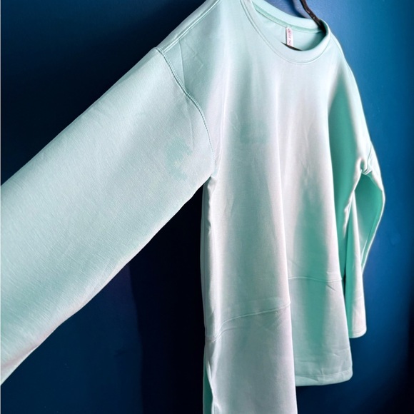 Scarlett Green Oversized Sweatshirt Relaxed Fit - Picture 3 of 6